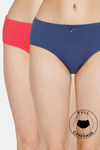 Rosaline Cyber Grove Medium Rise Full Coverage Hipster Panty (Pack of 2) - Multicolor — thumbnail 1